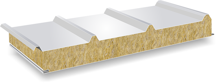 Płyta warstwowa dachowa z wełną mineralną Baas-Panel